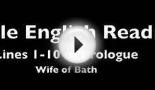 Middle English vs. Modern Translation - Wife of Bath