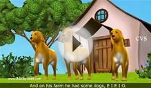 Old MacDonald Had A Farm - 3D Animation English Nursery